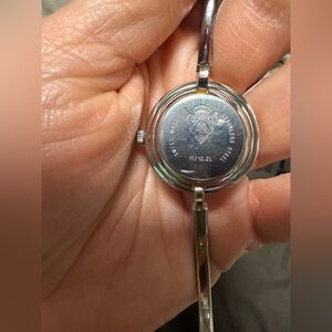 Gucci Yellow Watch with Interchangeable Bezels